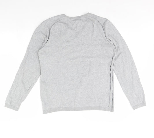 Gap Mens Grey Pullover Jumper Size L