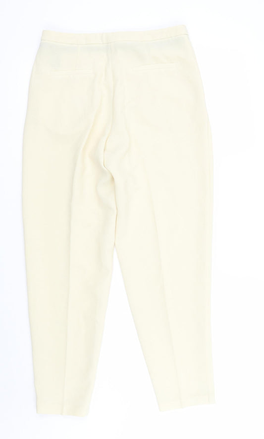 Topshop Womens Beige Trousers Size 10 L27 in