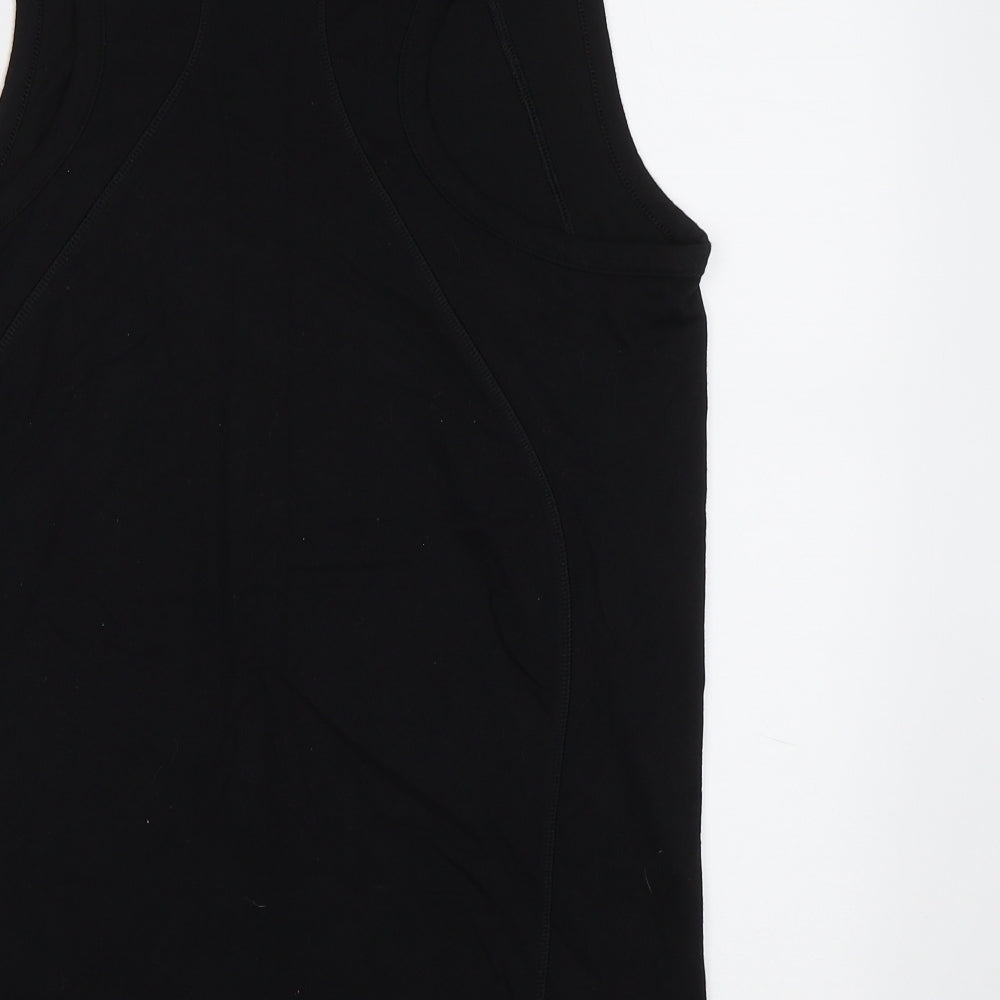 Womens UK Size L DOMYOS Black Basic Tank