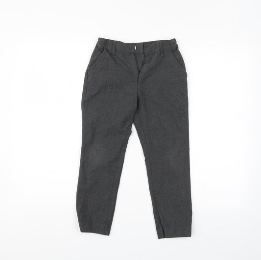 George Boys Grey Trousers Size 6-7 Years