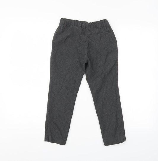 George Boys Grey Trousers Size 6-7 Years