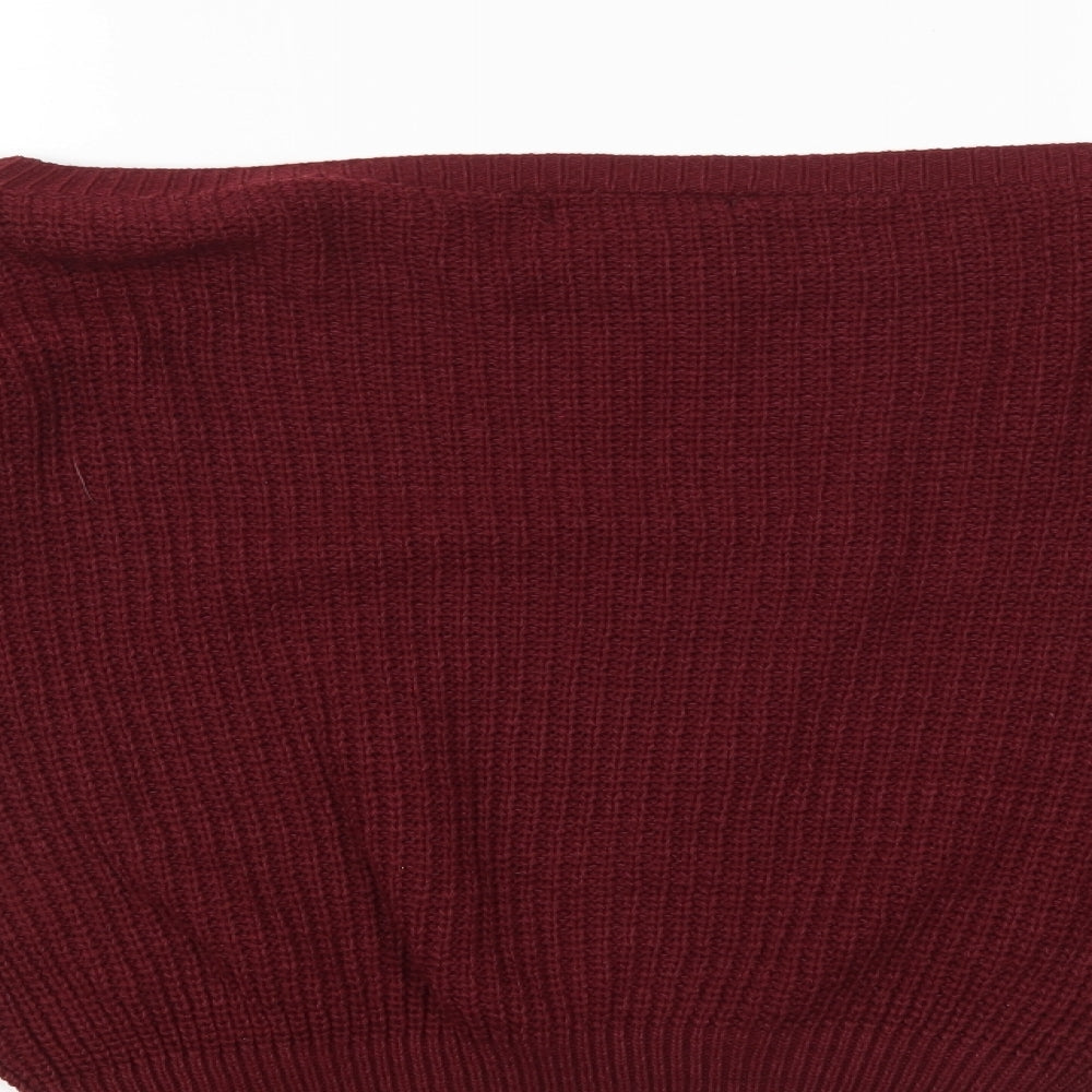 Womens UK Size S Missguided Purple Pullover Jumper
