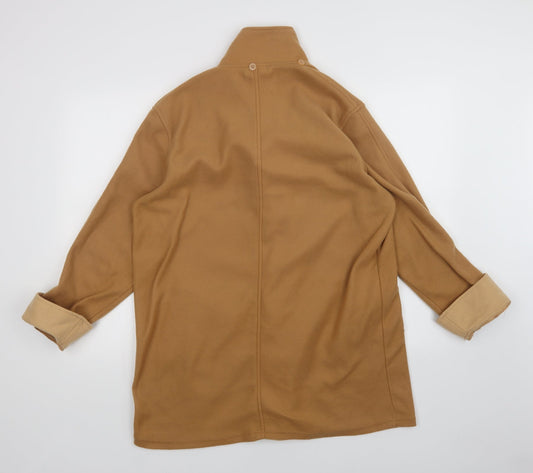 Damart Womens Brown Overcoat Coatigan