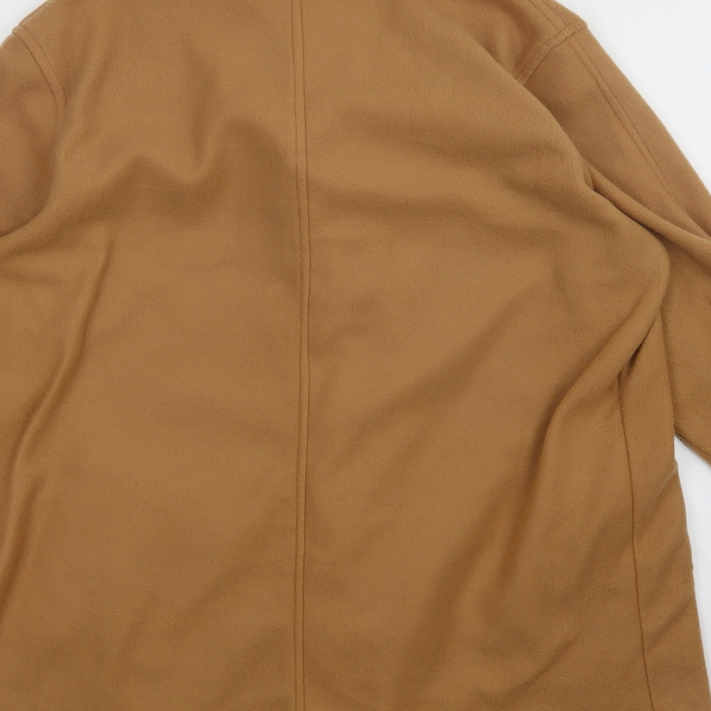 Womens UK Size Damart Brown Overcoat