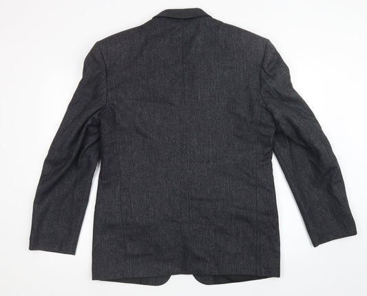 Mens UK Size Burton Regular Grey Suit Jacket