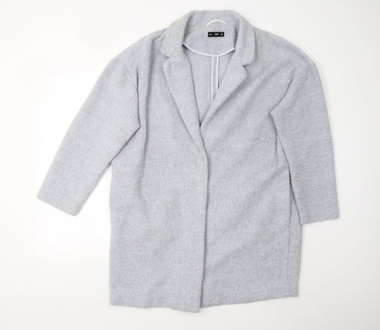 Womens UK Size 16 F&F Blue Overcoat