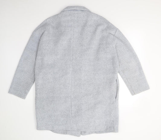 F&F Womens Blue   Overcoat Coat Size 16