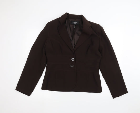 Womens UK Size 14 Papaya Brown Jacket