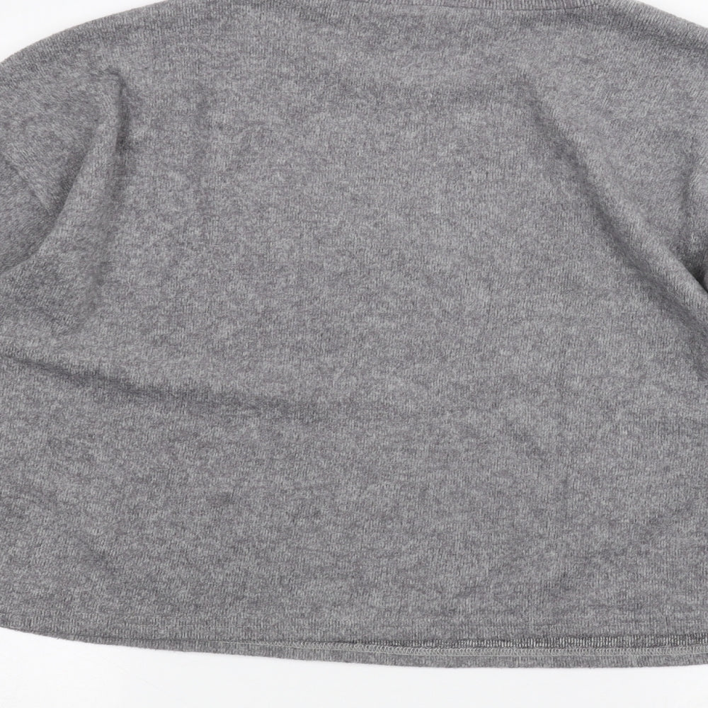 Womens UK Size L New Look Grey Pullover Jumper