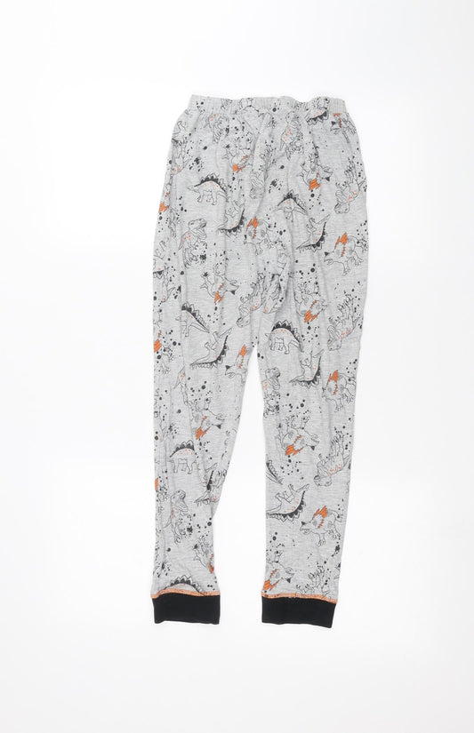 Matalan Boys Grey Sweatpants Trousers Size 11 Years