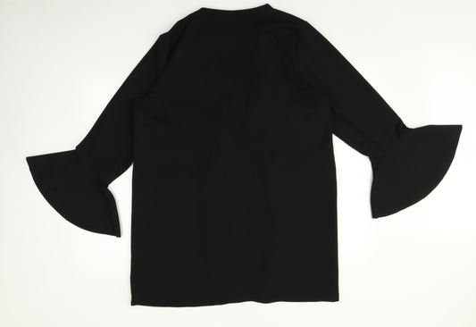 Boohoo Womens Black Cardigan Jumper Size M