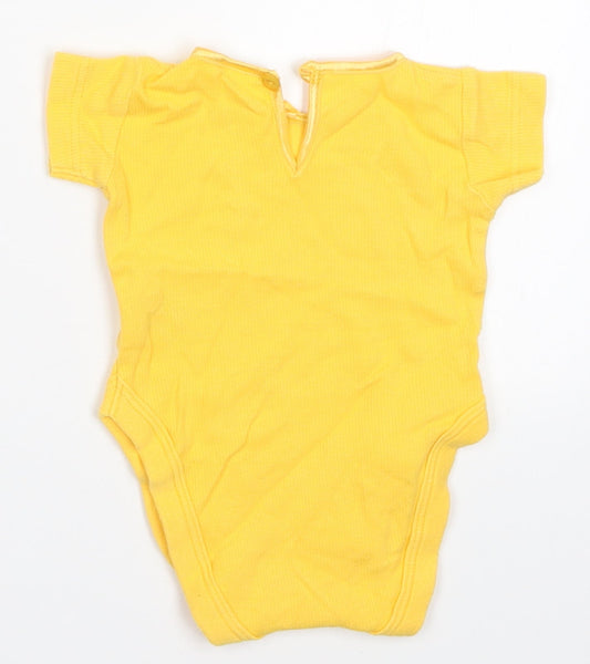 NEXT Girls Yellow Babygrow One-Piece Size 0-3 Months