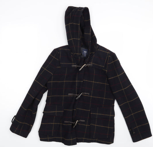 Gap Womens Multicoloured Check Jacket Coat Size S