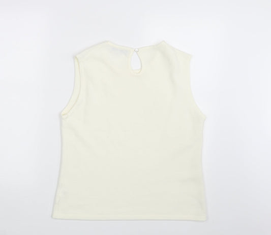 Autonomy Womens Ivory Pullover Jumper Size 18