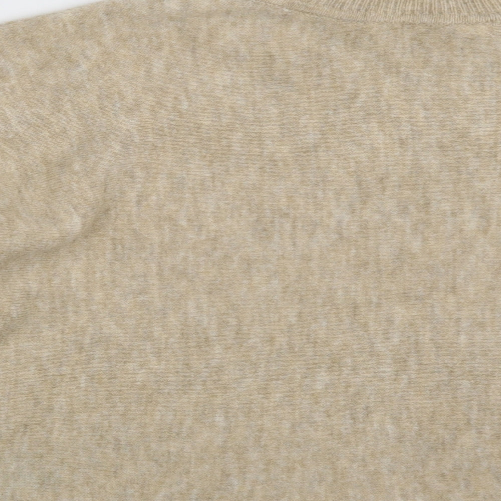 Womens UK Size M H&M Beige Pullover Jumper