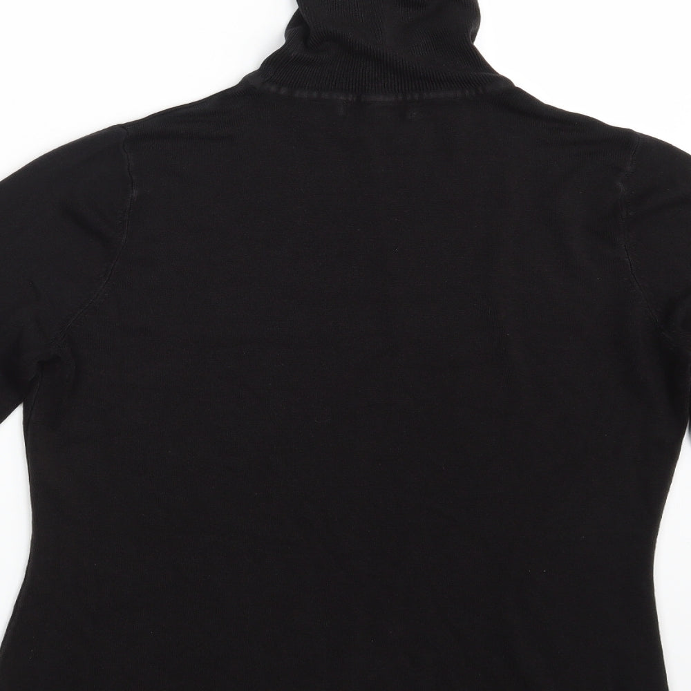 George Mens Black Pullover Sweatshirt One Size