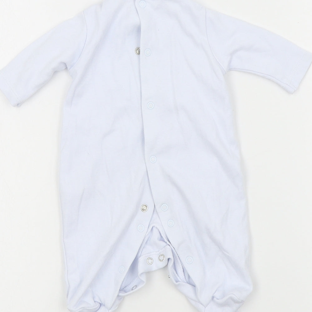Blues Baby Baby Blue Colourblock Babygrow One-Piece Size Newborn