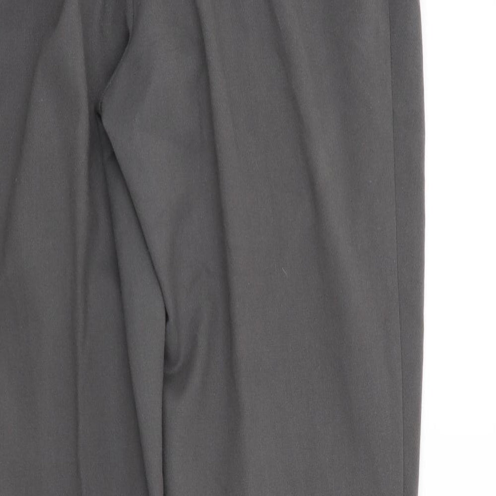Womens UK Size 14 M&S Regular Fit Grey Trousers