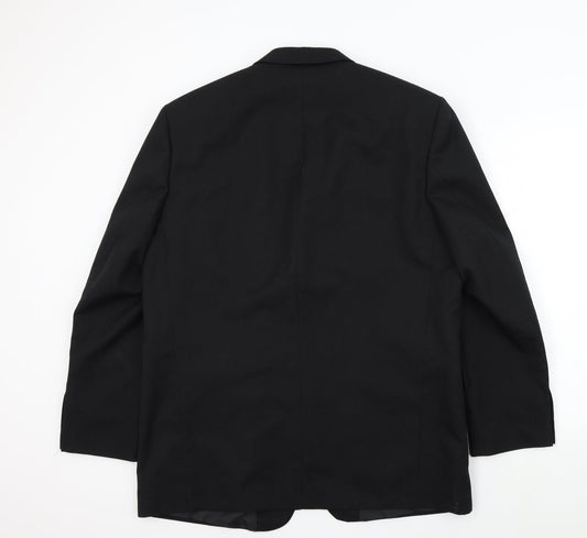 buisness solutions Mens Black Jacket Blazer Size 44