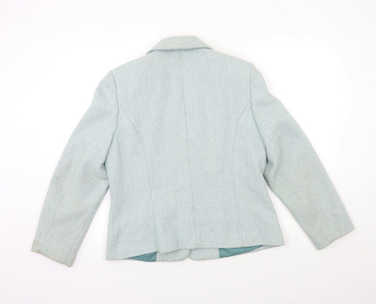 Womens UK Size 14 EWM Blue Jacket