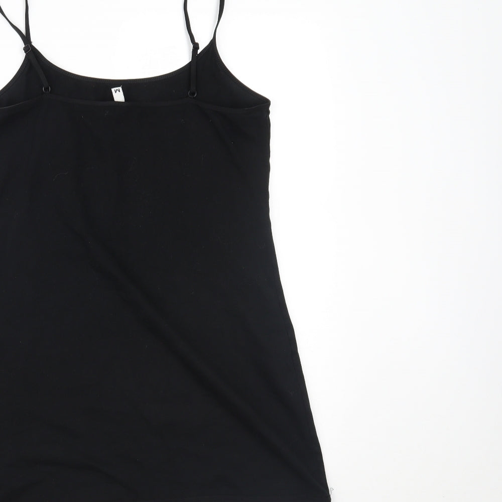 Womens UK Size M H&M Black Camisole Tank