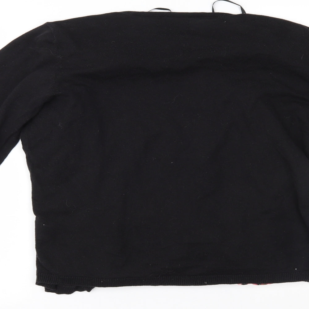 Papaya Womens Multicoloured Floral Basic Blouse Size 14