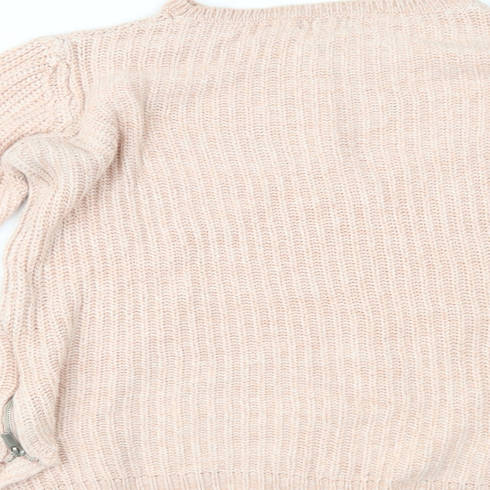 F&F Womens Pink Pullover Jumper Size 16
