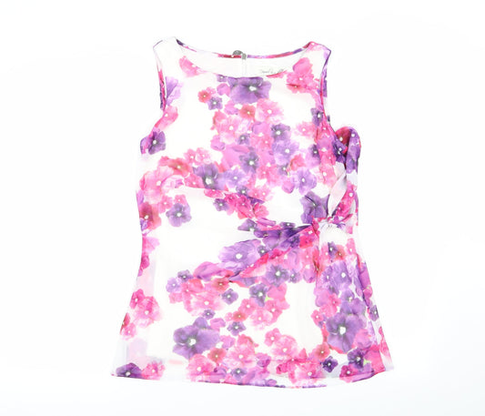 Damsel in a Dress Womens Multicoloured Floral Basic Blouse Size 10