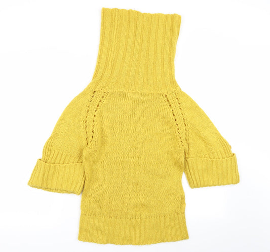 Womens UK Size M Select Yellow Pullover Jumper