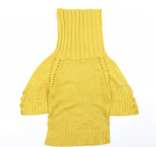 Womens UK Size M Select Yellow Pullover Jumper