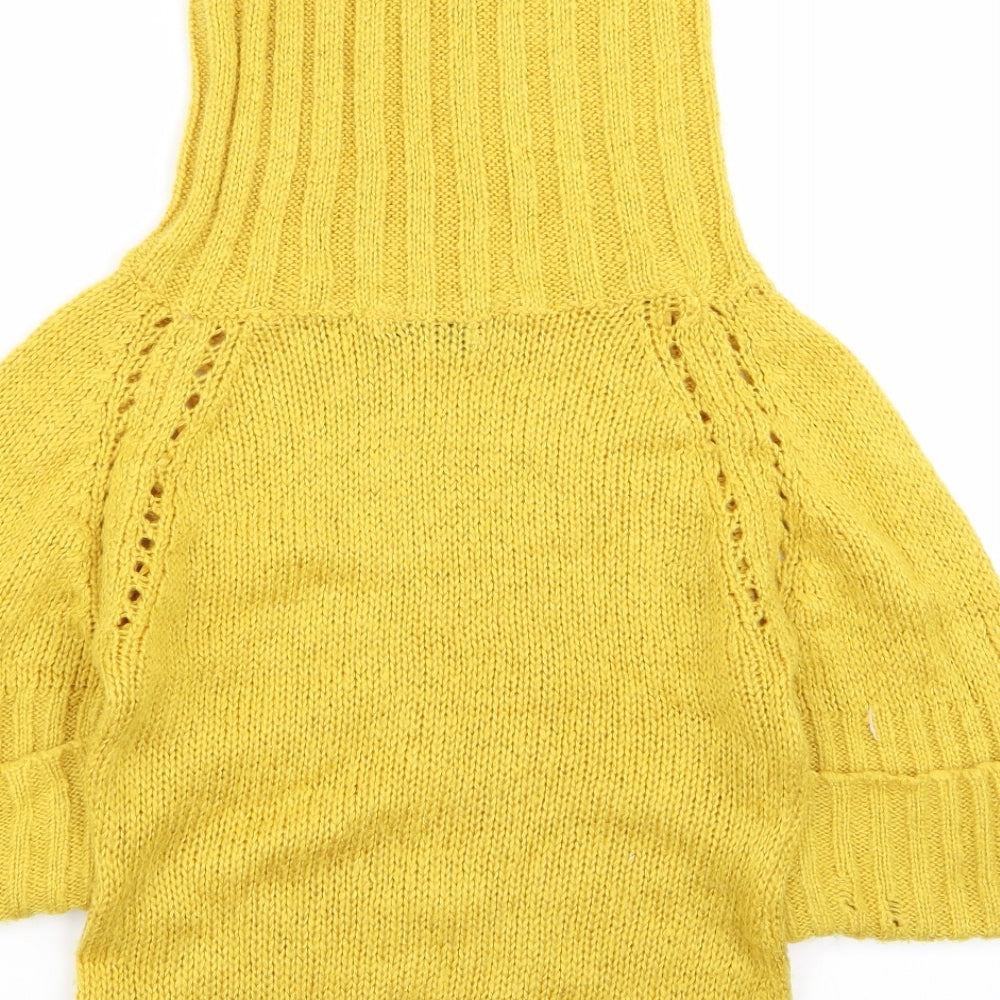 Womens UK Size M Select Yellow Pullover Jumper