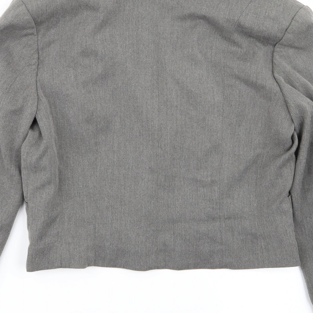 Divided by H&M Womens Grey Jacket Blazer Size 12
