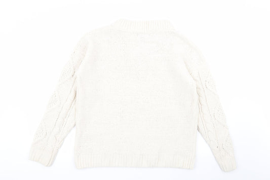 Primark Womens Beige Pullover Jumper Size 12