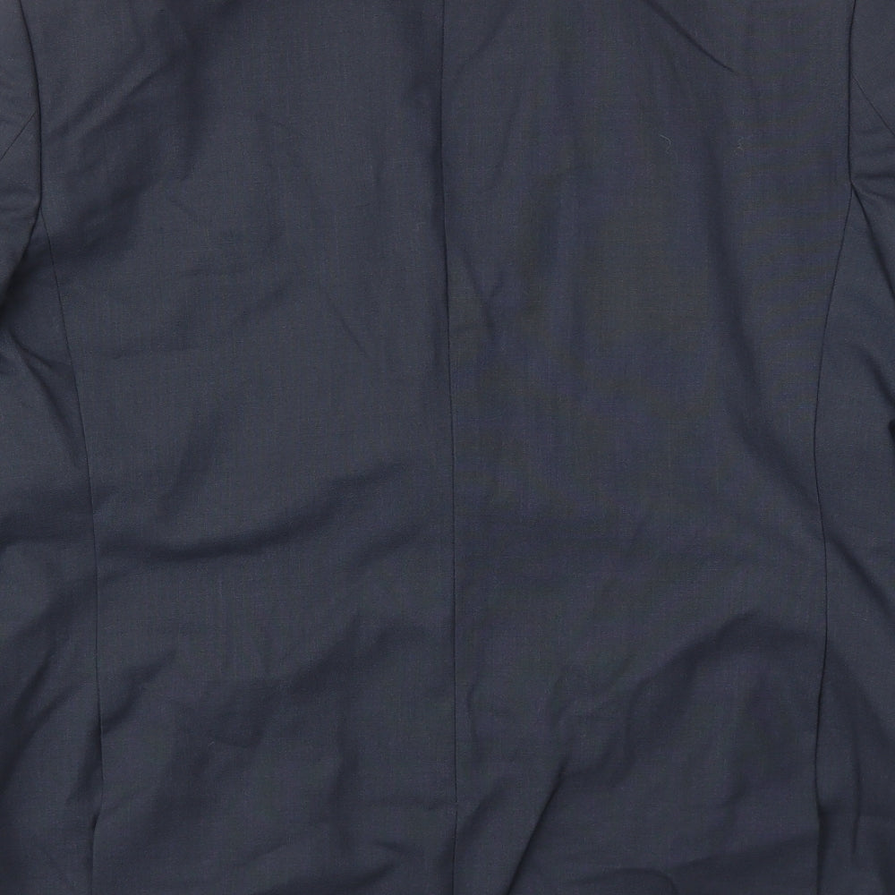 Mens UK Size 42 KJ Regular Blue Suit Jacket