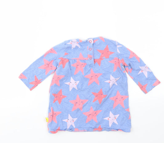 M&S Girls Blue Fit & Flare Size 3-6 Months