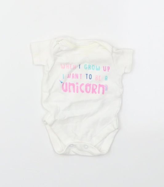 Nutmeg Girls Multicoloured Babygrow One-Piece Size Newborn