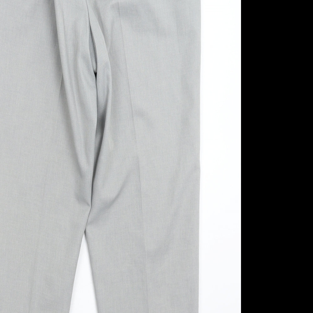 Womens UK Size 28 in Saira of Manchester Regular Fit Grey Trousers