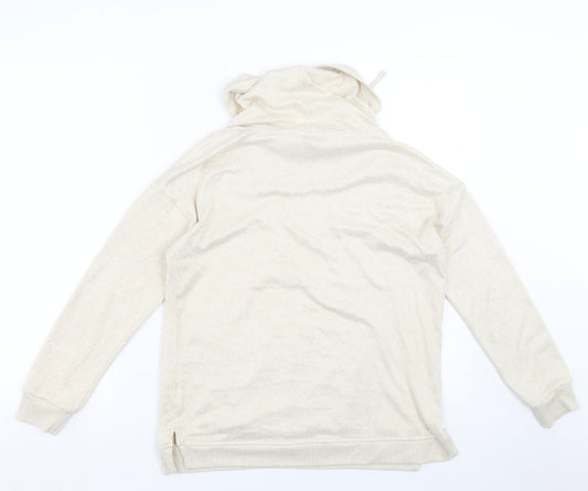 TU Womens Beige Knit Pullover Jumper Size 10