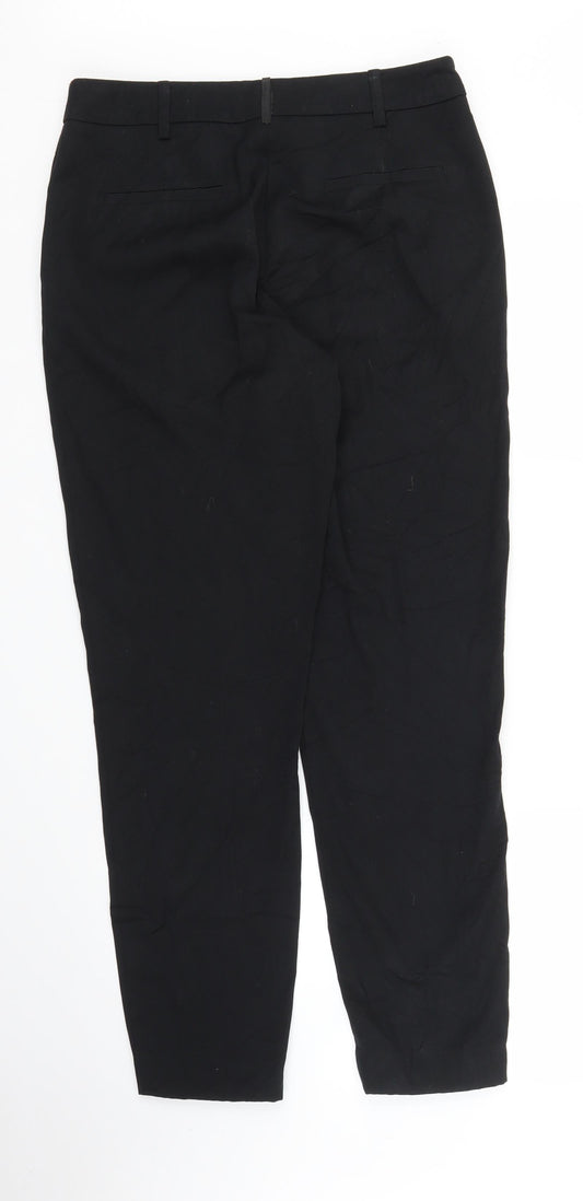 TU Womens Black Capri Trousers Size 10 L28 in