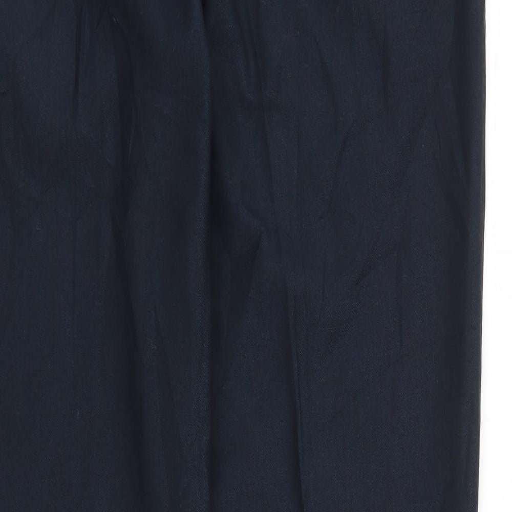 Mens UK Size 36 in Preworn Regular Fit Blue Trousers