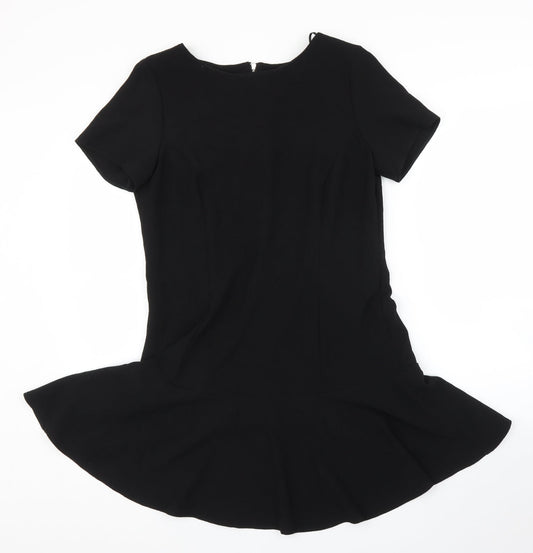 Debenhams Womens Black A-Line Size 12