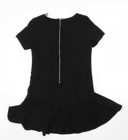 Debenhams Womens Black A-Line Size 12