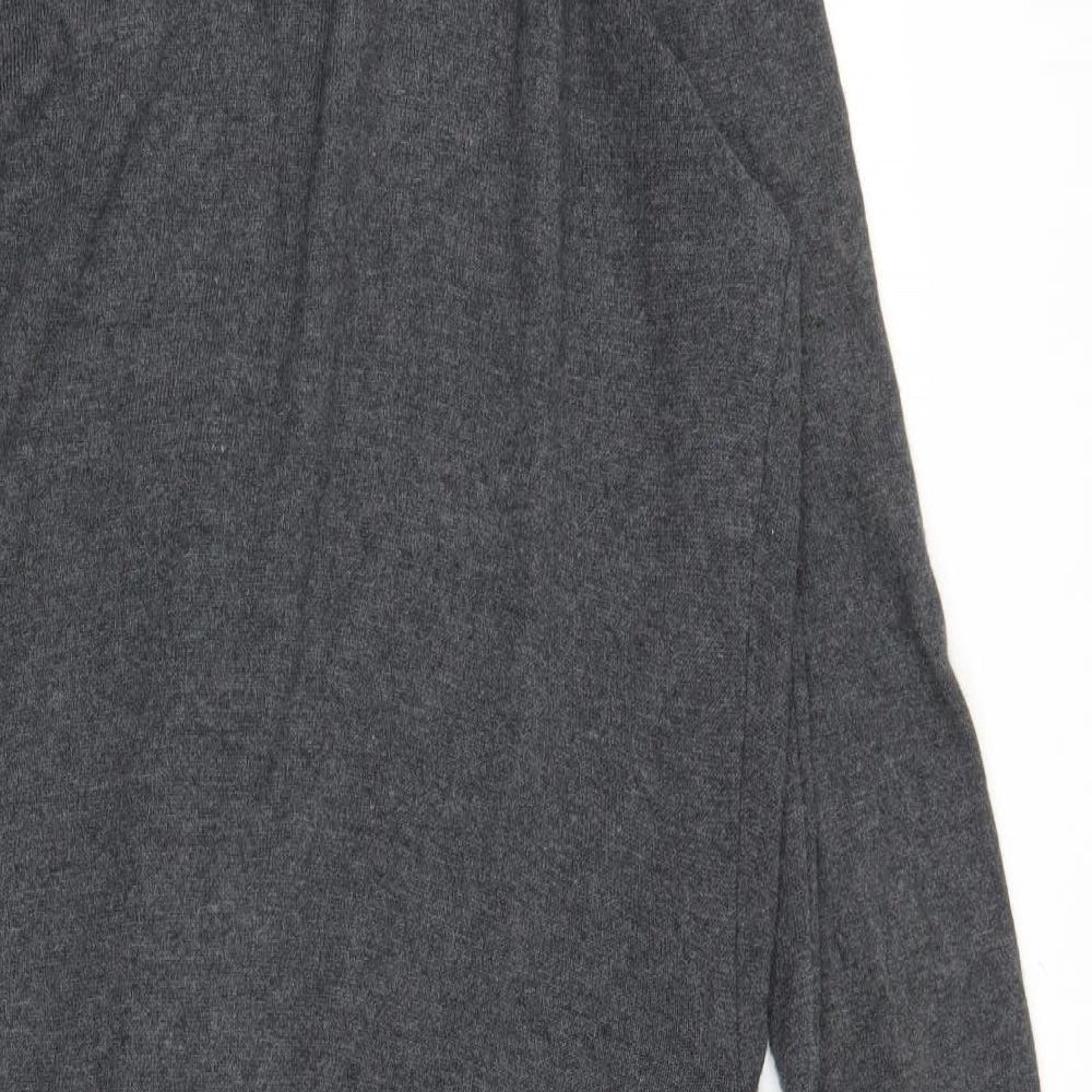 Womens UK Size 12 M&S Grey Cardigan Jumper