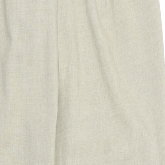 M&S Womens Beige Capri Trousers Size M L25 in