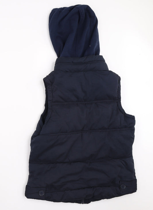 Preworn Womens Blue Gilet Coat Size 12 - Middlesbrough Football Club