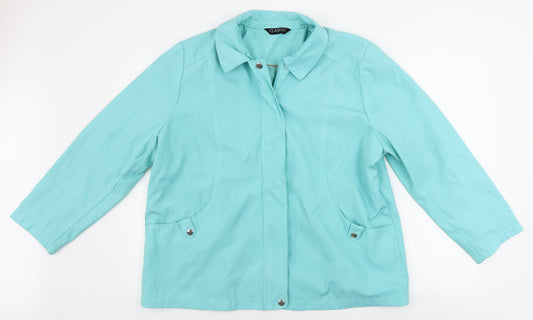Womens UK Size L Classic Blue Jacket