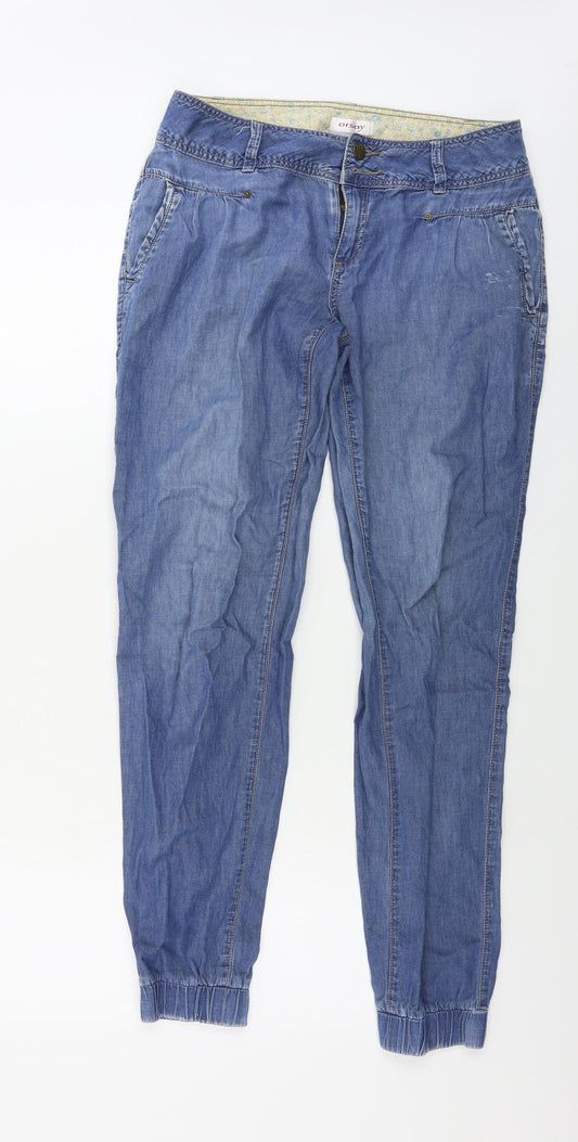 Womens UK Size 32 in ORSAY Regular Fit Straight Blue Jeans