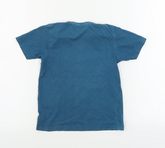 George Boys Green Basic T-Shirt Size 7-8 Years