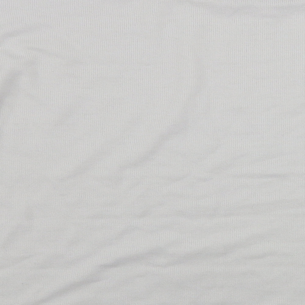 Womens UK Size L New Look White Pullover Jumper