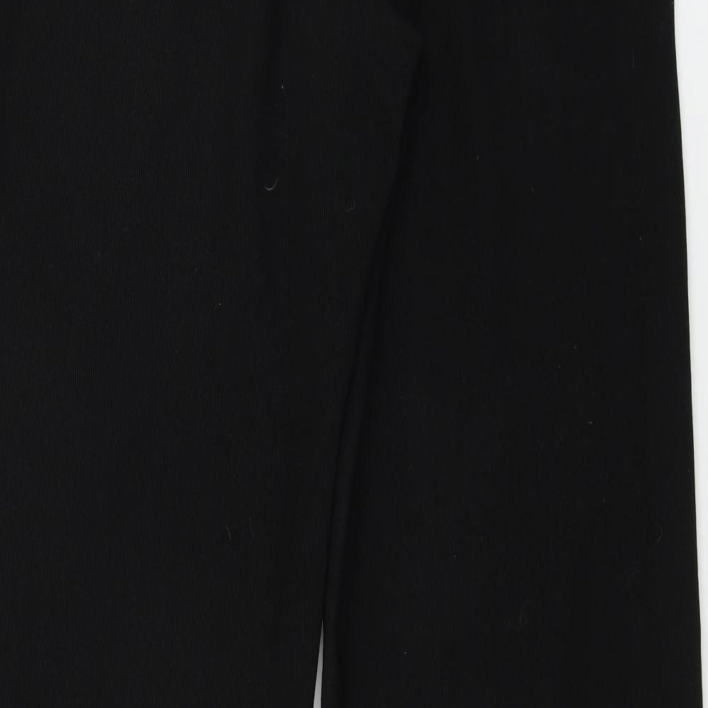 Womens UK Size 14 St michael Regular Fit Black Trousers